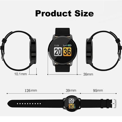 IMOSI Q8 Smartwatch Stainless Steel BT Fitness Tracker