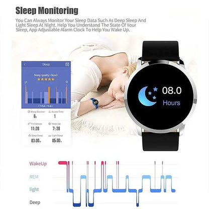 IMOSI Q8 Smartwatch Stainless Steel BT Fitness Tracker