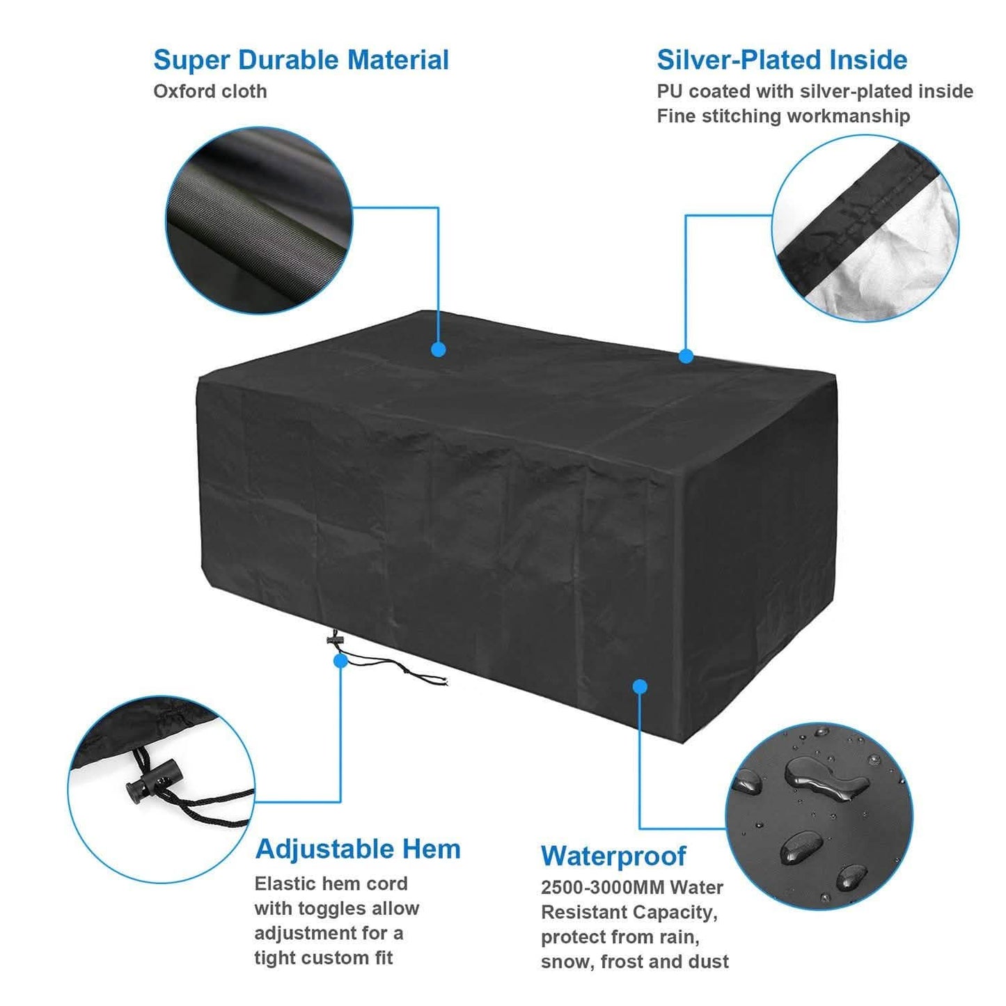 iMounTEK 210D Waterproof Outdoor Furniture Cover