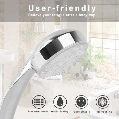 iMounTEK Color-Changing Hydropower LED Shower Head