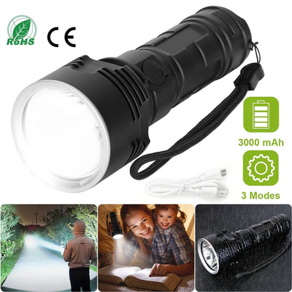 iMounTEK LED Flashlight with 3 Lighting Modes