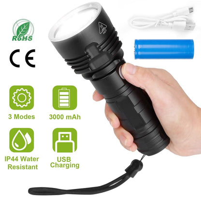 iMounTEK LED Flashlight with 3 Lighting Modes