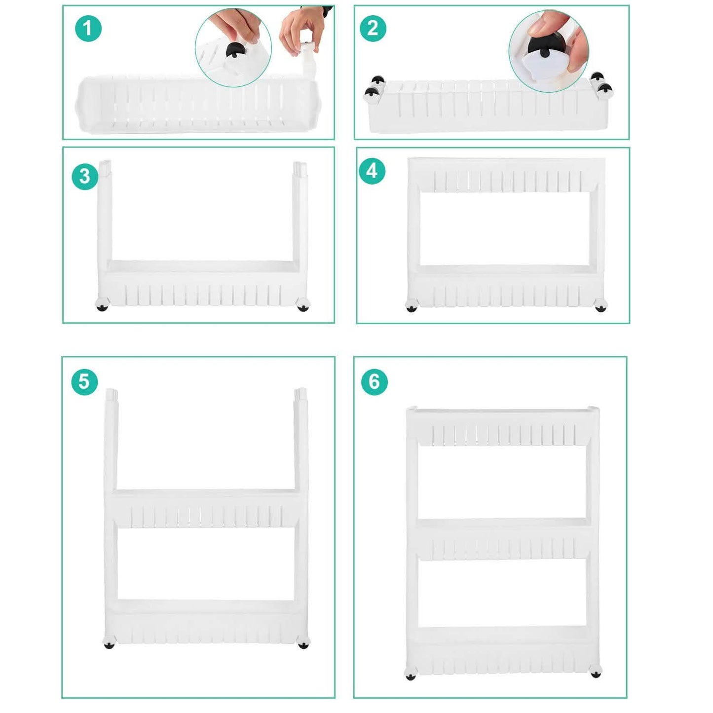iMounTEK Slim Storage Cart