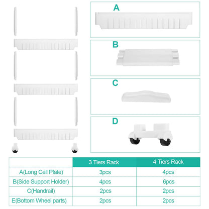 iMounTEK Slim Storage Cart