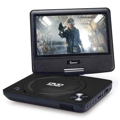 Impecca Portable DVD Player Swivel Screen