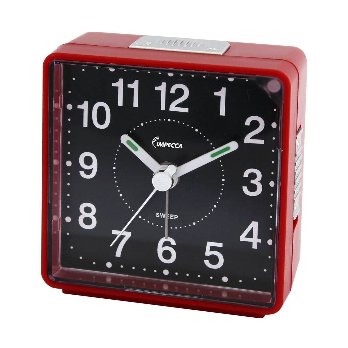 IMPECCA Travel Alarm Clock, Sweep Movement