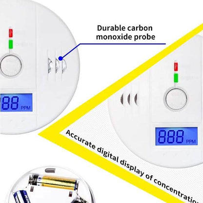 Independent Carbon Monoxide Sensor Detector Alarm
