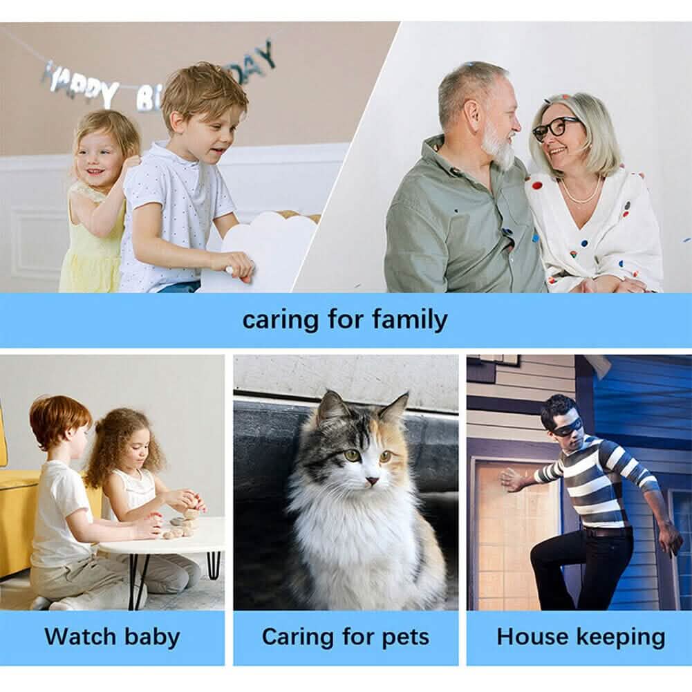 Indoor Surveillance Camera 1080p Wireless Security Camera