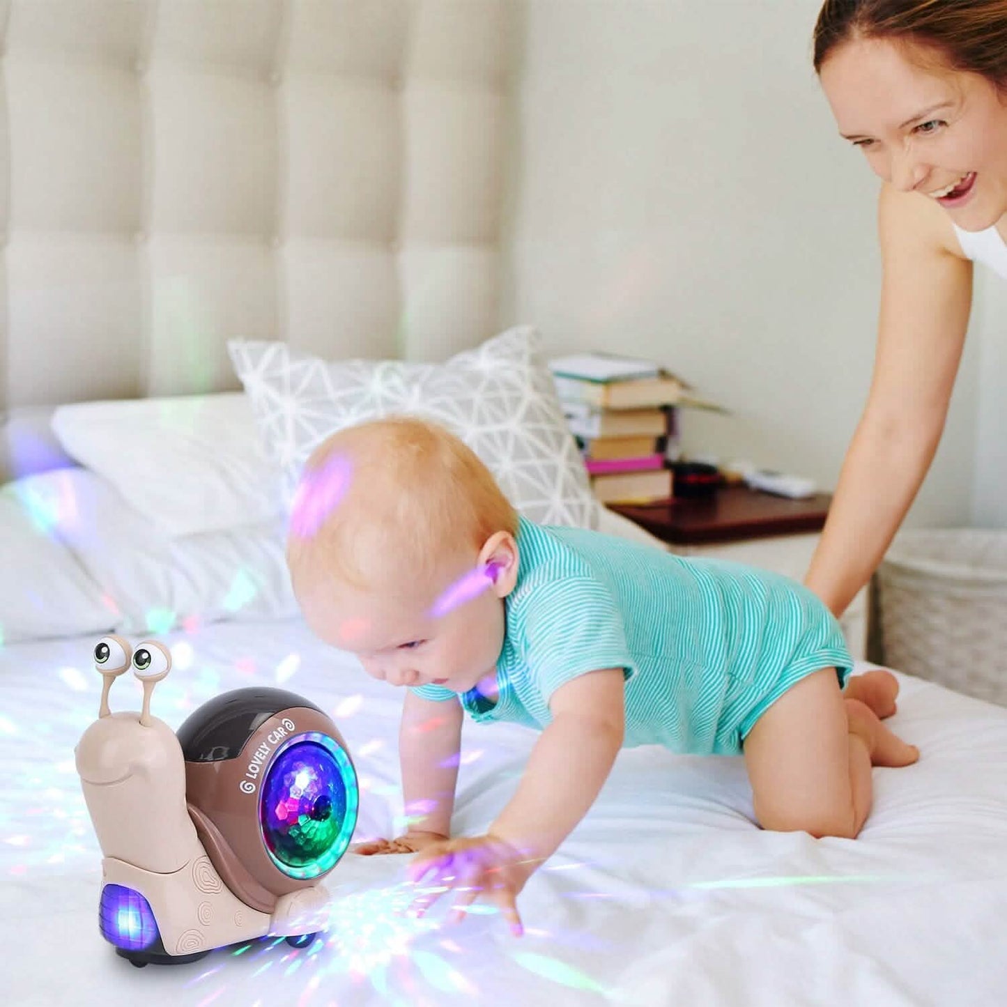Infant Interaction Toy Automatic Obstacle Avoidance with Music