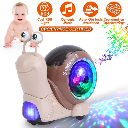 Infant Interaction Toy Automatic Obstacle Avoidance with Music