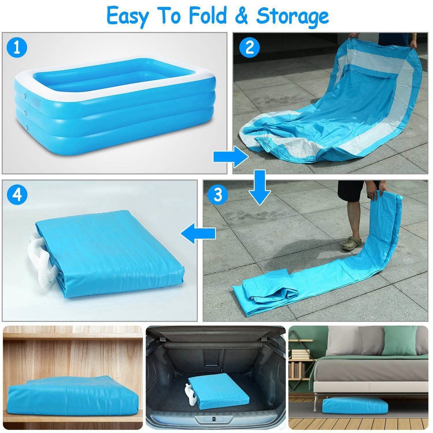 Inflatable Family Swimming Pool