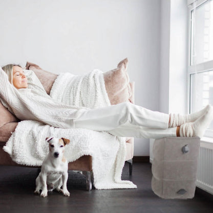 Inflatable Foot Rest with Air Bag