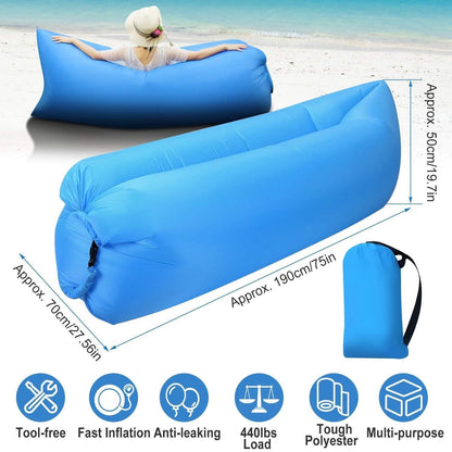 Inflatable Lounger Air Sofa Lazy Bed Sofa