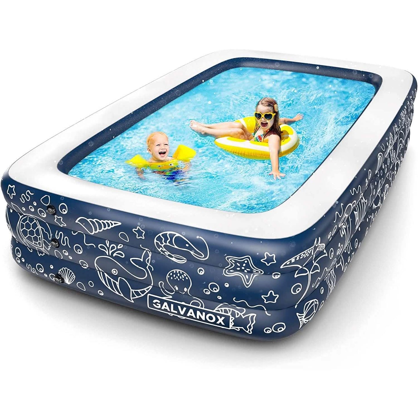 Inflatable Pool XL Above Ground Swimming Pool