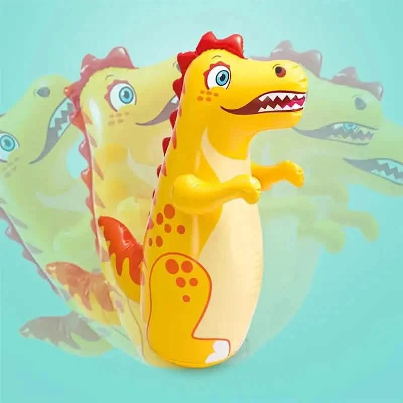 Inflatable T-Rex Punching Bag with Rebound Action