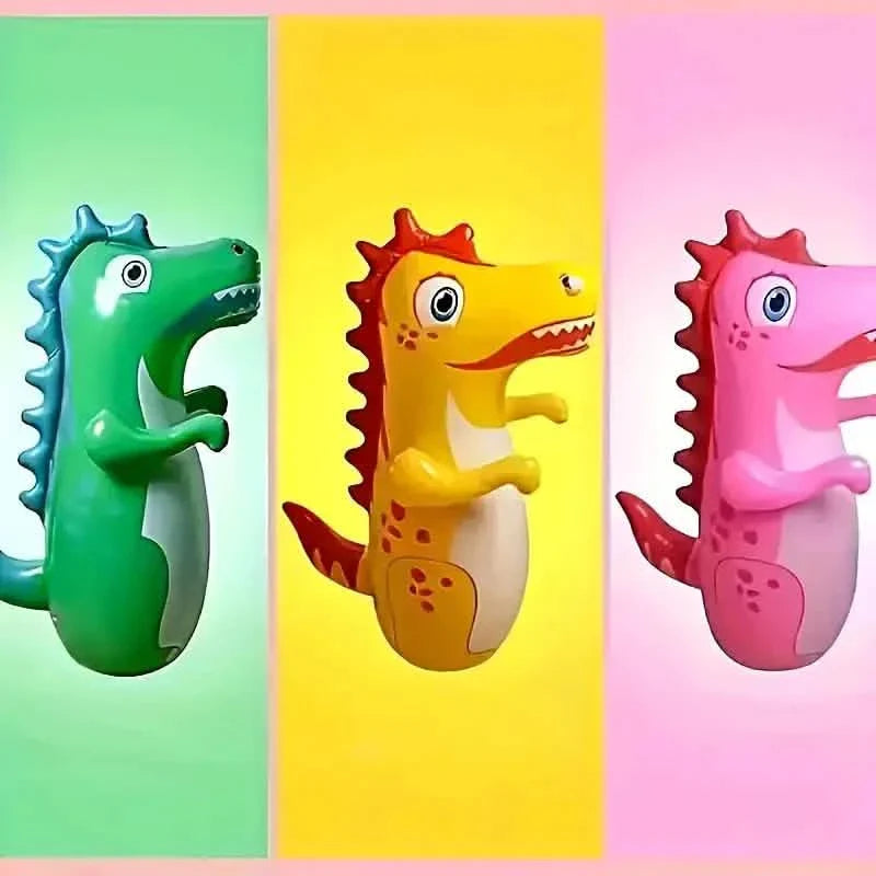 Inflatable T-Rex Punching Bag with Rebound Action
