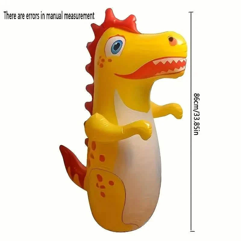 Inflatable T-Rex Punching Bag with Rebound Action