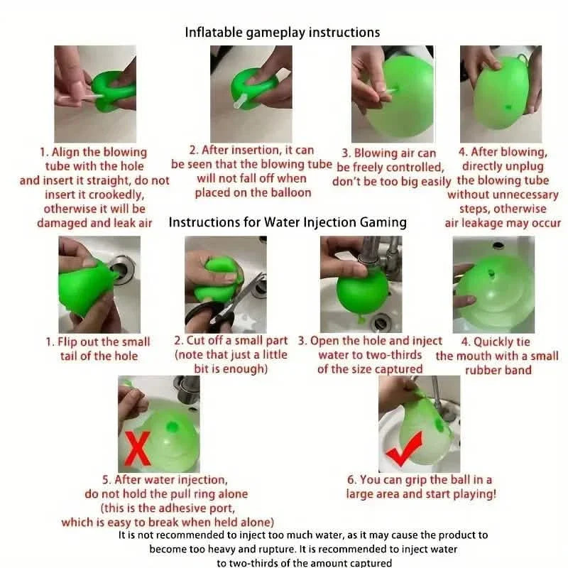 Inflated Ball Bubble Ball Water-Filled Transparent Bubble Ball TPR Inflated Ball