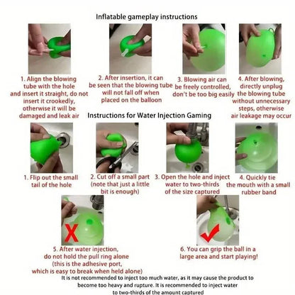Inflated Ball Bubble Ball Water-Filled Transparent Bubble Ball TPR Inflated Ball