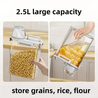 Insect-Proof and Moisture-Proof Sealed Storage Container with Lid