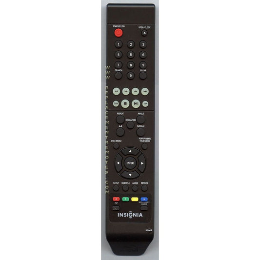 Insignia BD002 Blu-ray Remote Control