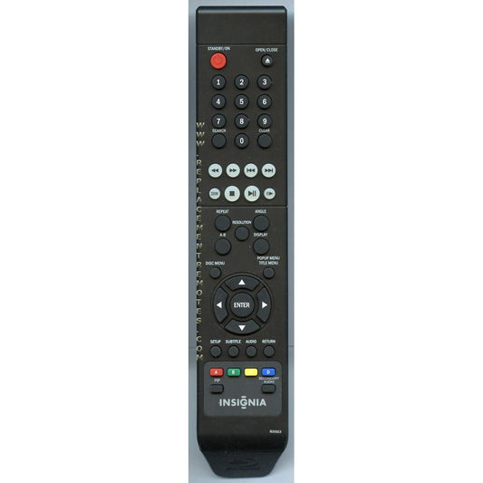 Insignia BD003 Blu-ray Remote Control