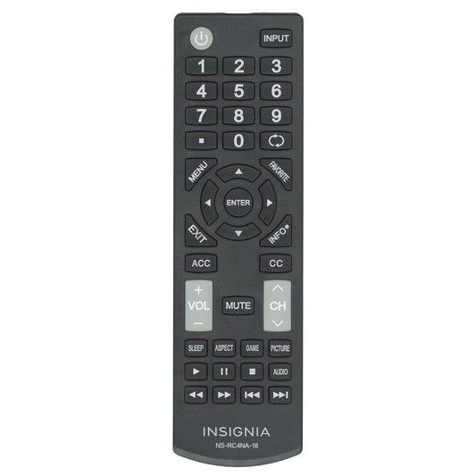Insignia NSRC4NA18 TV Remote Control - NS-RC4NA-18 - 504Q3941105