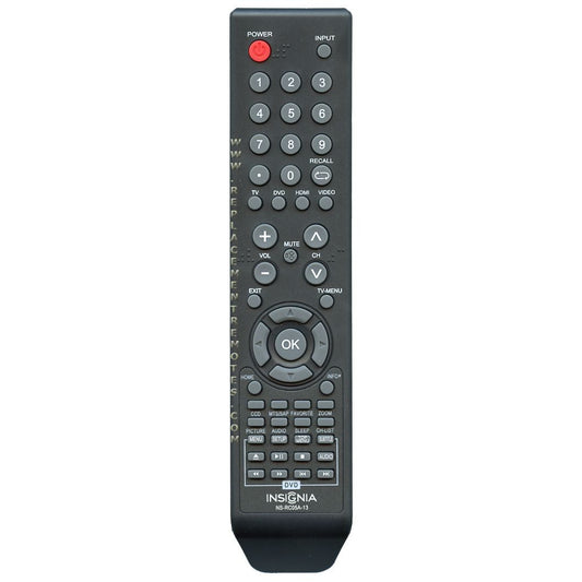 Insignia NSRC05A13 TV/DVD Remote Control - NS-RC05A-13