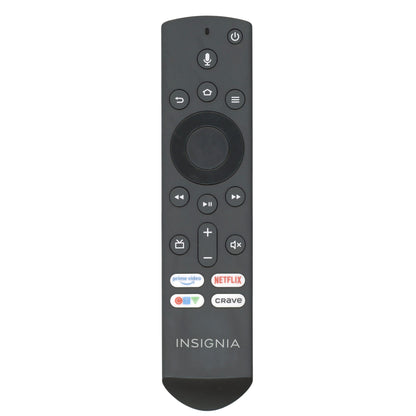 Insignia NS-RCFCA-19 Fire TV Remote Control | Canada | Voice | Prime Video | Netflix | CTV | Crave - NSRCFCA19