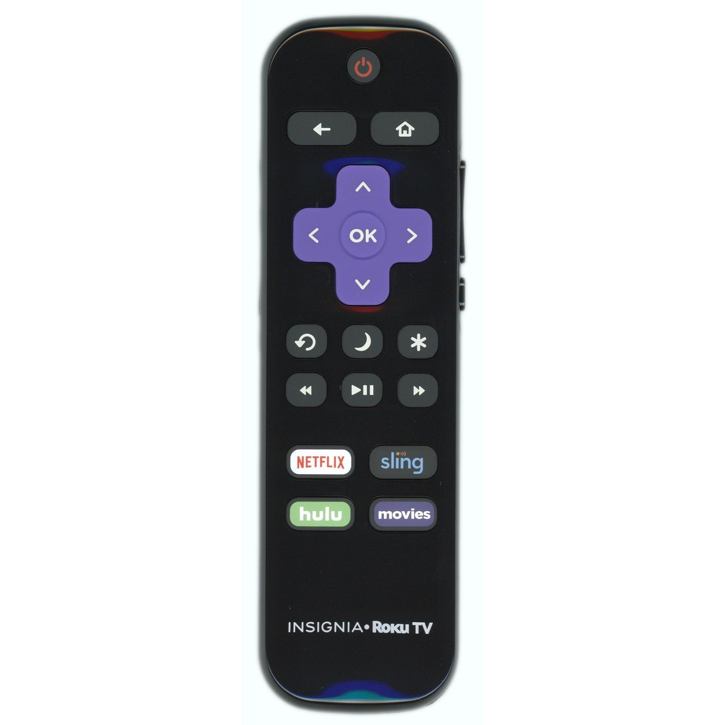 Insignia NS-RCRUDUS-19 for 2018 ROKU TV Remote Control - 398GR10BEBYN0012