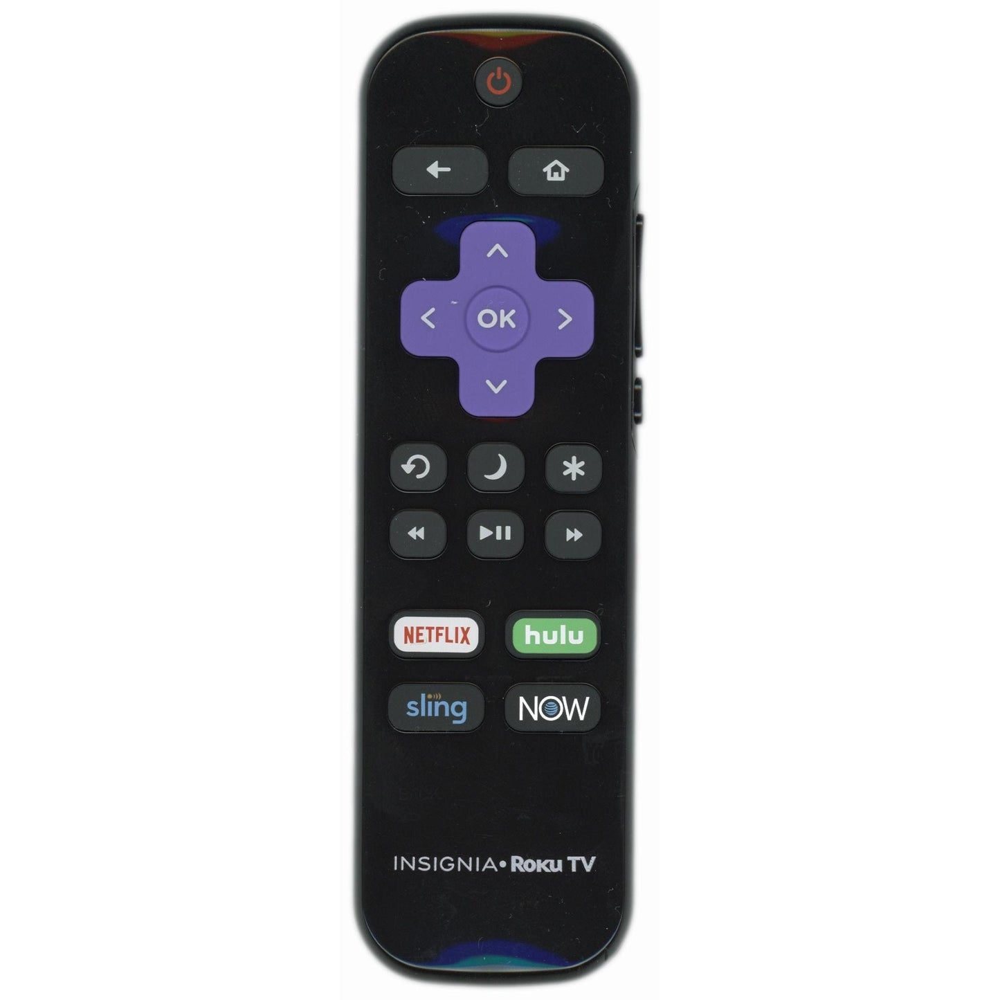 Insignia NS-RCRUS-20 2019 Roku TV Remote Control | IR | Netflix | Hulu | Sling | AT&T Now - 06518W21BY11USD