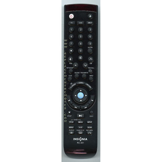 Insignia RC261 TV/DVD Combo Remote Control - ES06480