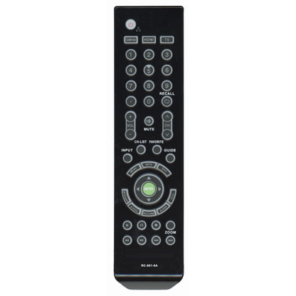 Insignia RC8010A for 2011 TV Remote Control