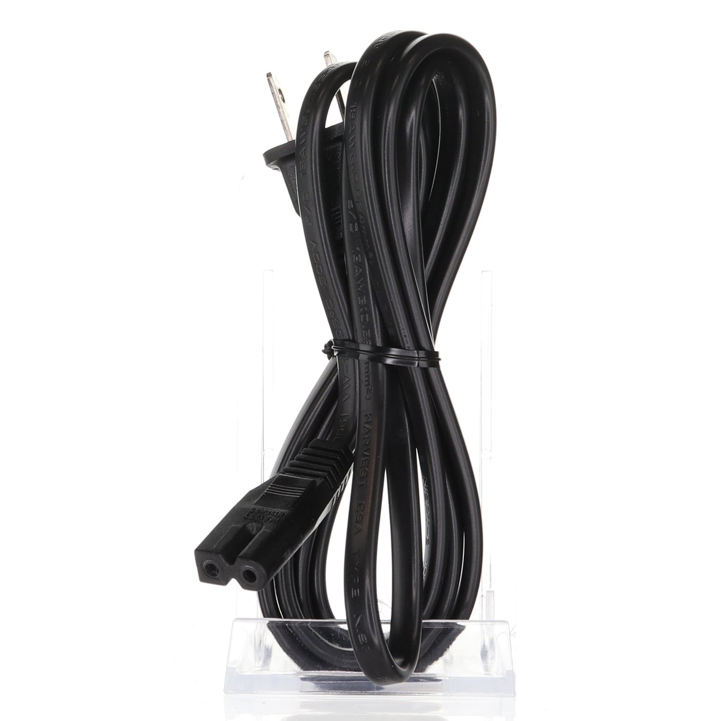 Insignia & Toshiba Fire TV AC Power Cable Polarized Figure-8 C7 Female Connector - 6-Feet - GA05009081I