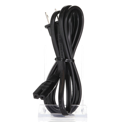 Insignia & Toshiba Fire TV AC Power Cable Polarized Figure-8 C7 Female Connector - 6-Feet - GA05009081I