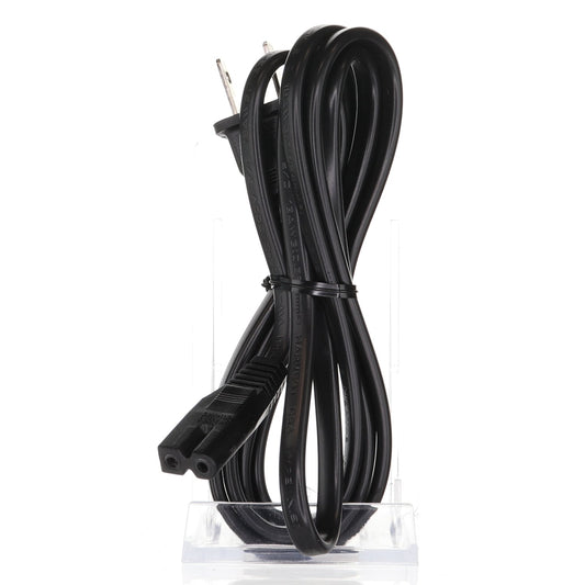 Insignia & Toshiba Fire TV AC Power Cable Polarized Figure-8 C7 Female Connector - 6-Feet - GA05009081I