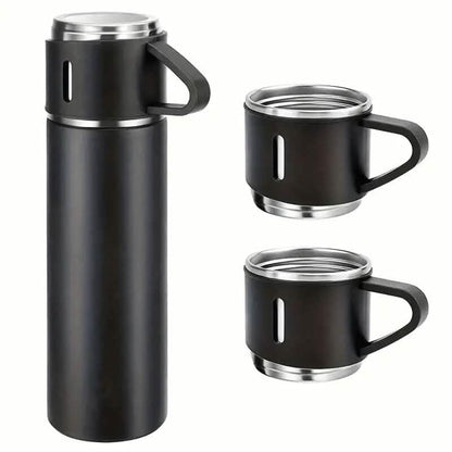 Insulated Stainless Steel Vacuum Flask Set