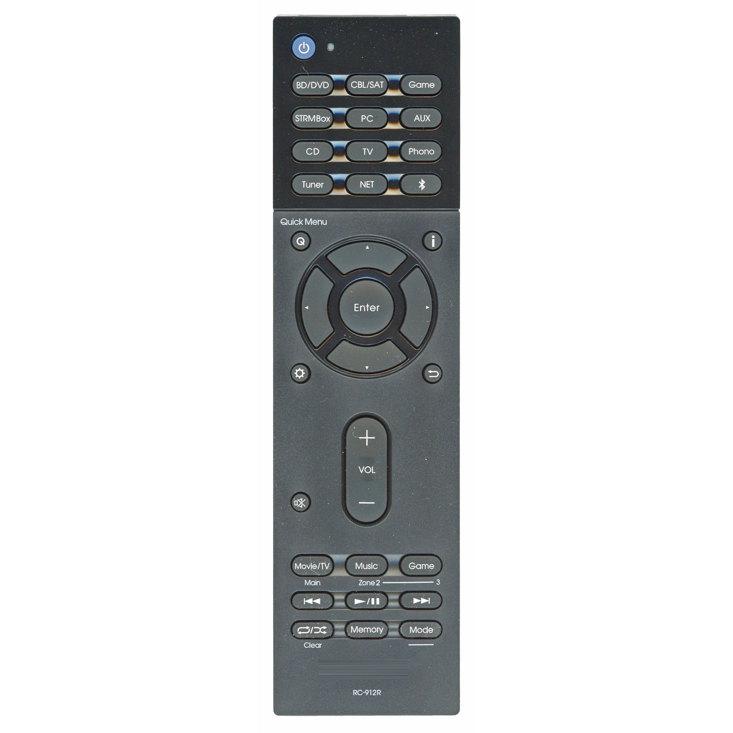 Integra RC912R Receiver Remote Control - 24140912 DRX 3.1, DRX31
