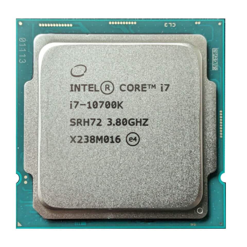 Intel Core i7-10700K Processor (5.1 GHz, 8 Cores, Socket LGA1200, Box) - BX8070110700K (Refurbished)