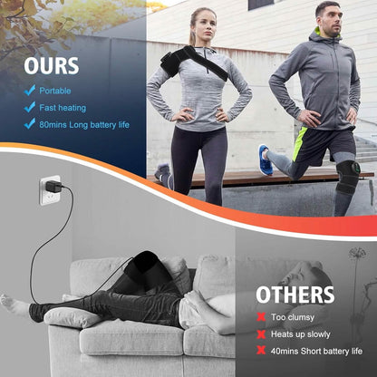 Intelligent Heat Therapy Cordless Knee Brace Wrap