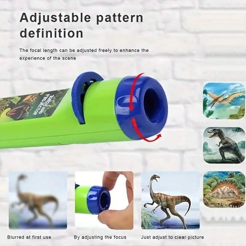 Interactive Dinosaur Projection Lamp Fun and Educational Toy