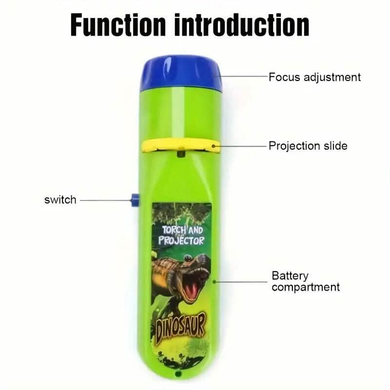 Interactive Dinosaur Projection Lamp Fun and Educational Toy