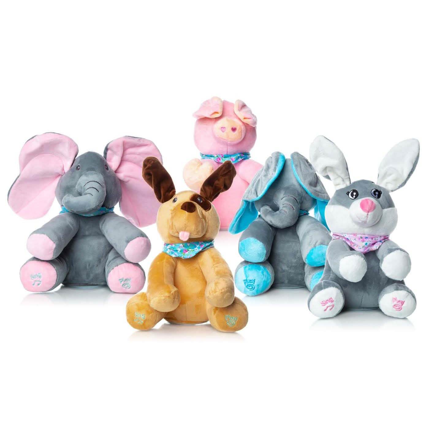 Interactive Sing & Play 9.5" Plush Toy