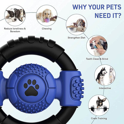Interactive Squeaky Dog Chew Toy