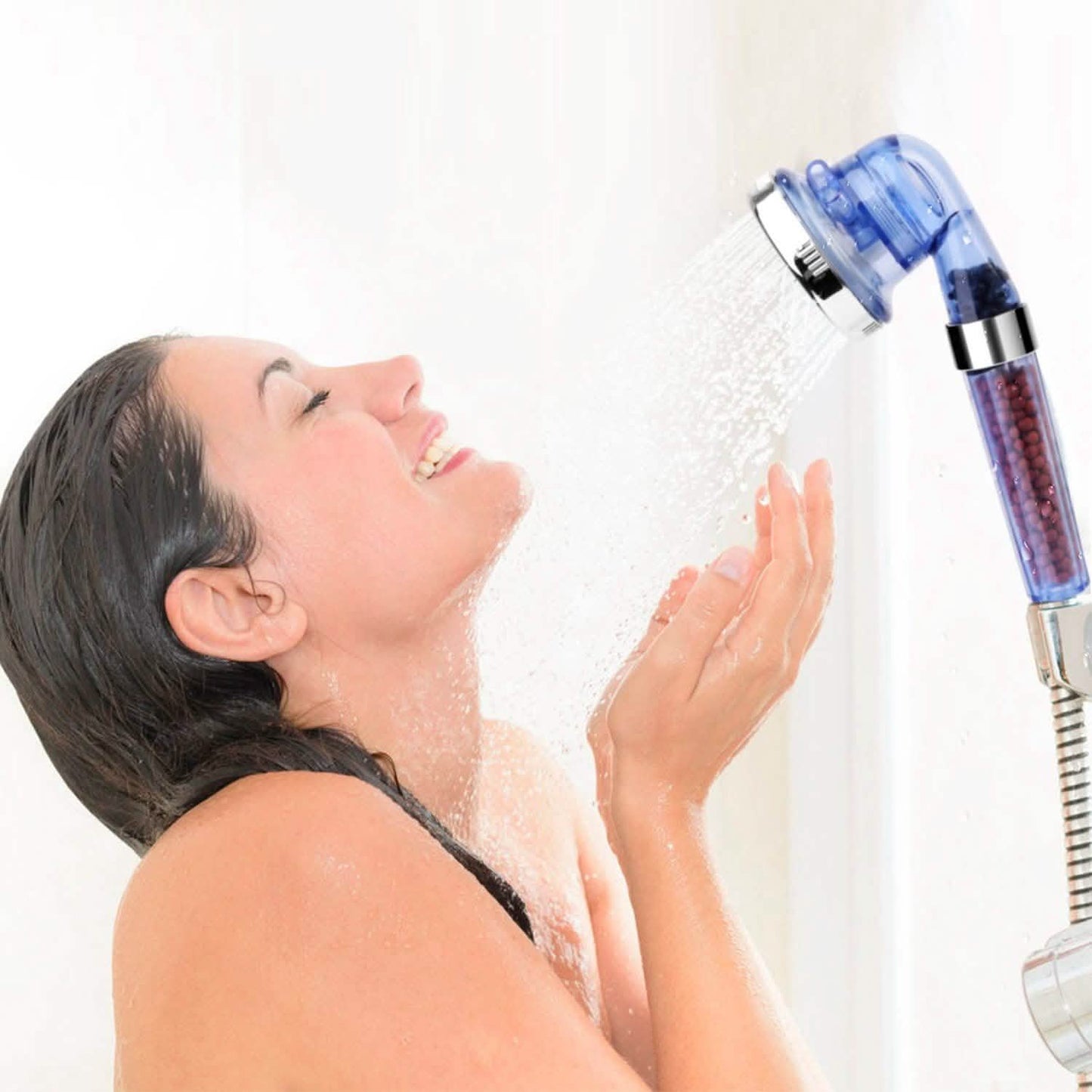 Ionic High Pressure Filter Shower Head