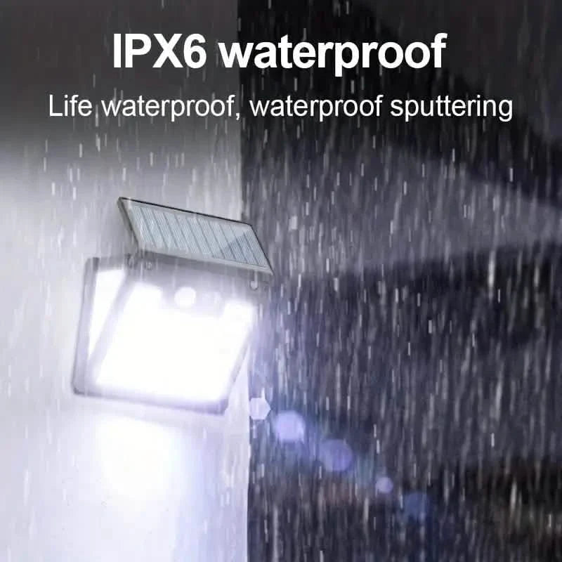 IP65 Solar Powered Street Light Dusk To Dawn With Motion Sensor