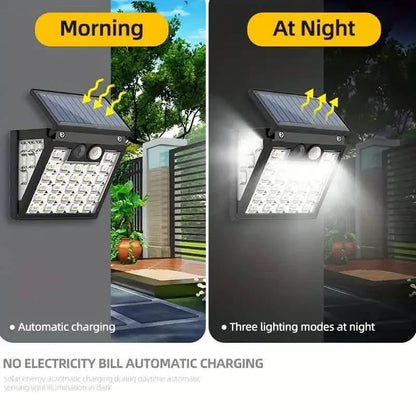 IP65 Solar Powered Street Light Dusk To Dawn With Motion Sensor