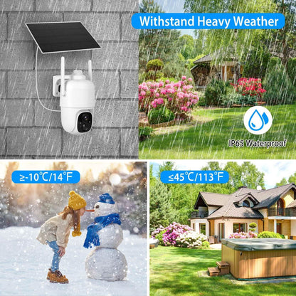 IP65 Solar Wireless Security Camera