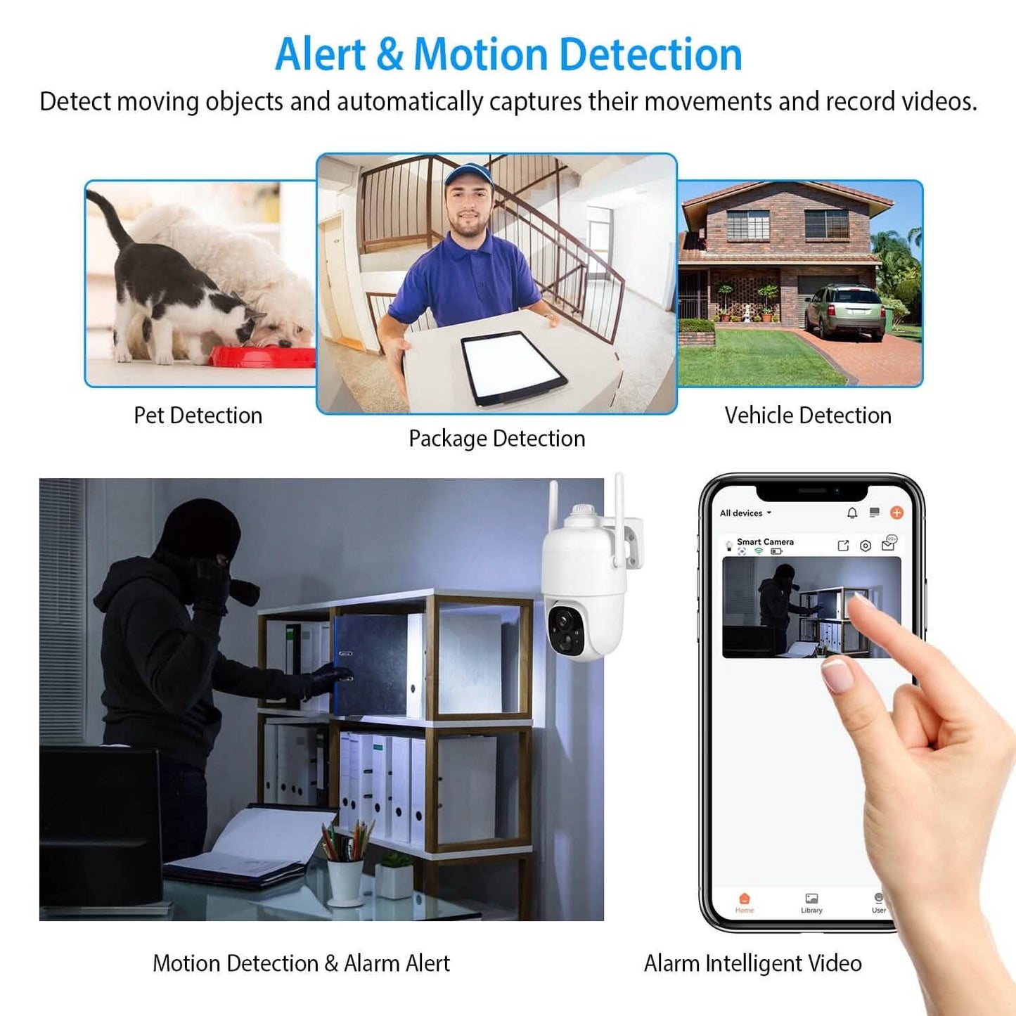 IP65 Solar Wireless Security Camera