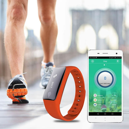 IP67 Fitness Tracker Watch with Heart Rate Monitor and Step Counter